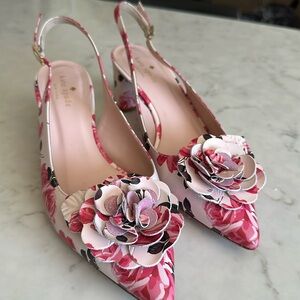 Kate Spade slingback shoes. Size 9M
